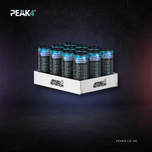 Applied Nutrition: ABE ENERGY + PERFORMANCE CANS (12 x 330ml PACK) - PEAK4 infographic 1 of 4