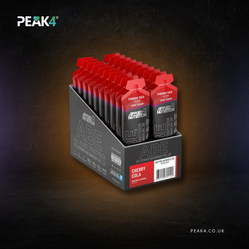 Applied Nutrition: ABE Gel: Pre-workout Gel (20 x 60g Gels) - PEAK4 infographic 1 of 4