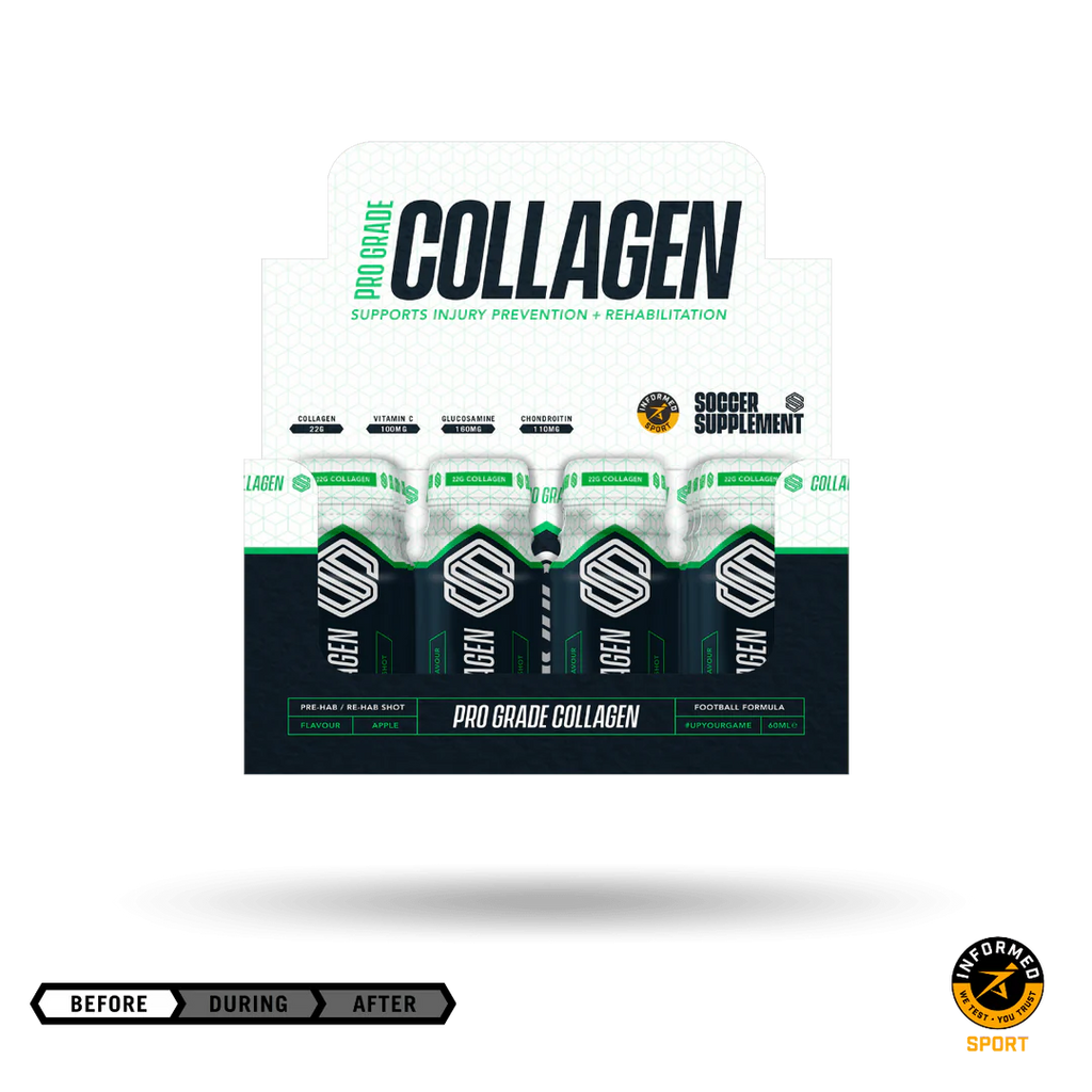 Soccer Supplements: Pro Grade Collagen Shot (12 x 60ml)