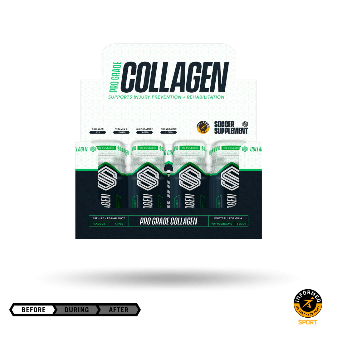 Soccer Supplements: Pro Grade Collagen Shot (12 x 60ml)