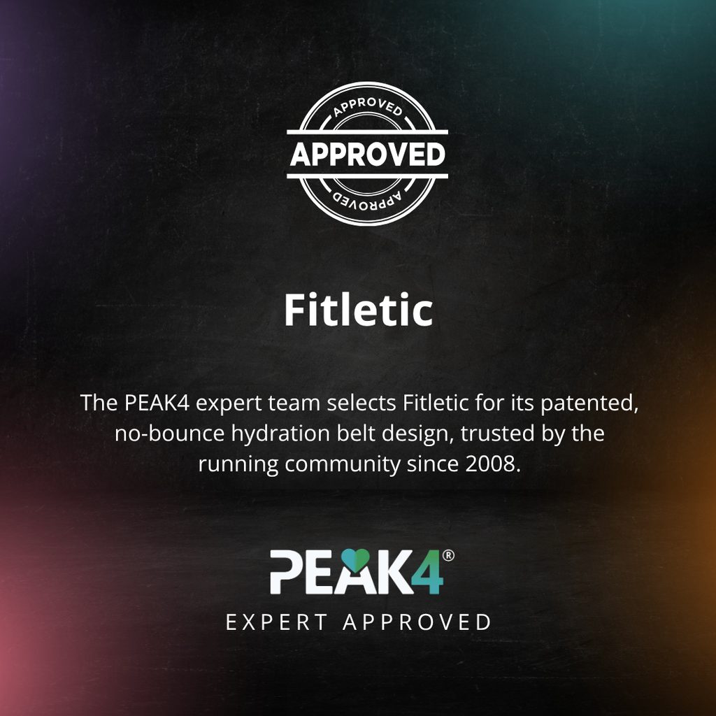 FITLETIC Hydra 16 Hydration Belt - PEAK4 infographic 4 of 4