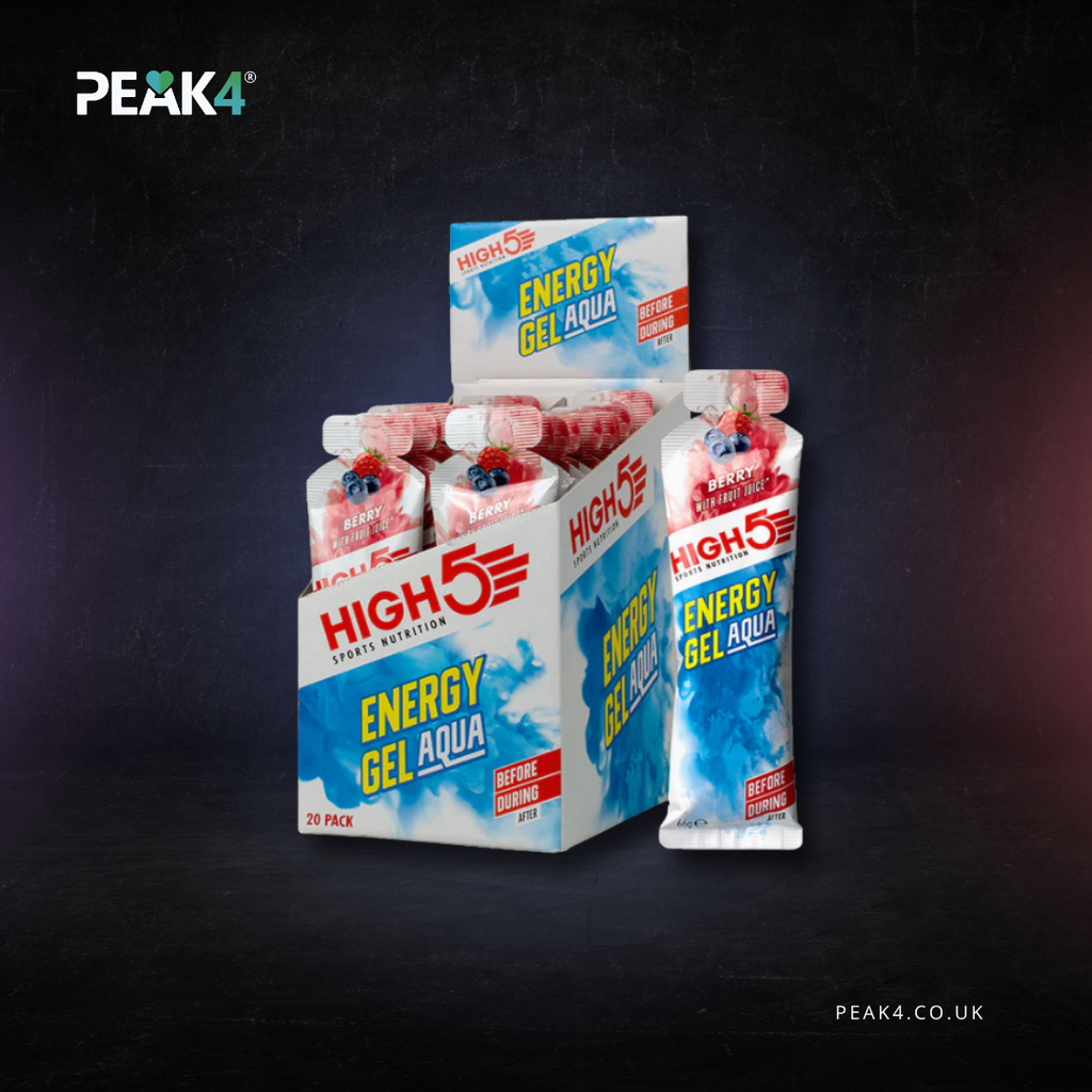 High 5 Aqua Gel (Isogel) - 20 Pack - PEAK4 infographic 1 of 4