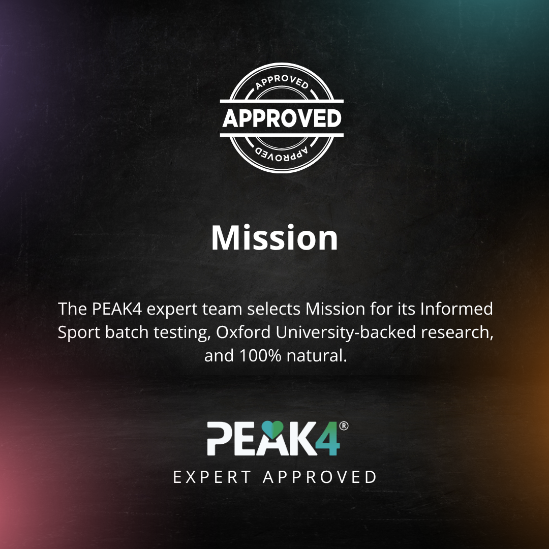 Mission Tea (15 Servings) – Tailored Blends for Energy, Focus, Recovery & Rest - PEAK4 infographic 4 of 4