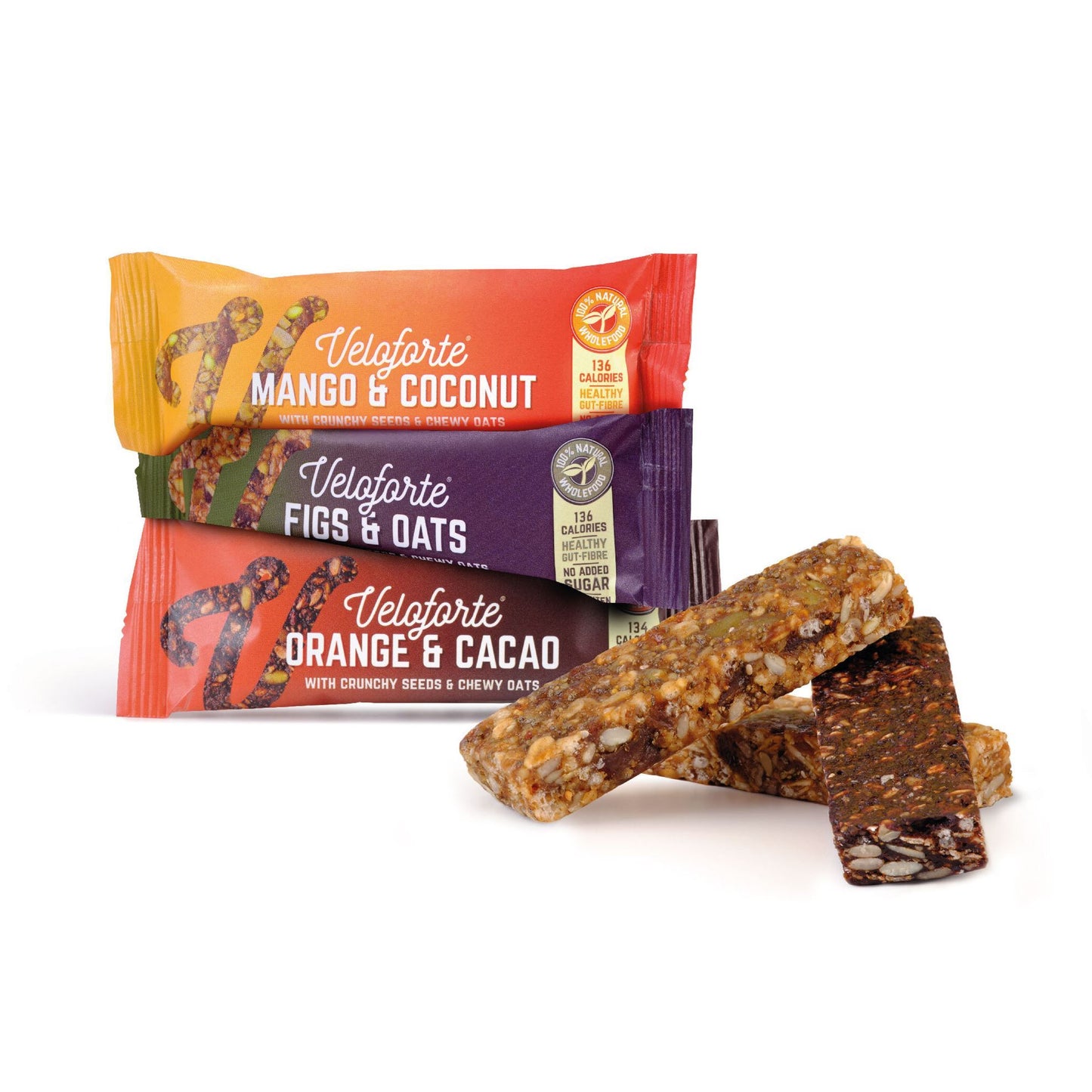 Veloforte Wellness Vegan Bars (18 x 35g Bars)