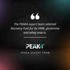 Mountain Fuel: Recovery Fuel (Box 20 x 50g Sachets) - PEAK4 infographic 3 of 4