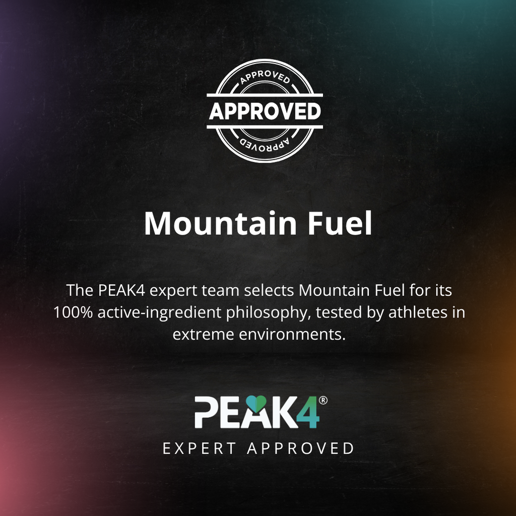 Mountain Fuel: Recovery Fuel (Box 20 x 50g Sachets) - PEAK4 infographic 4 of 4