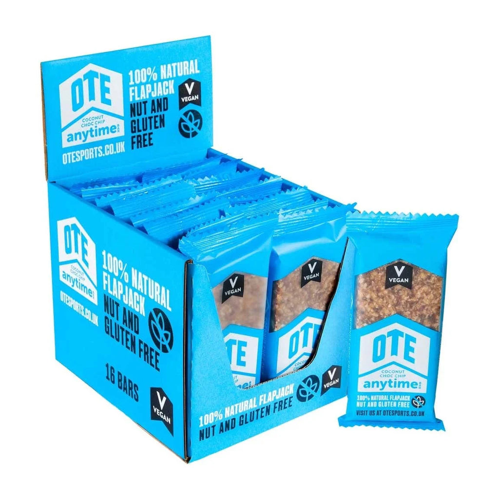 OTE Anytime Bar: 100% Natural Flapjacks (16 x 62g)