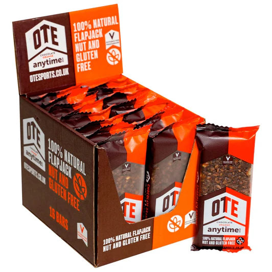 OTE Anytime Bar: 100% Natural Flapjacks (16 x 62g)