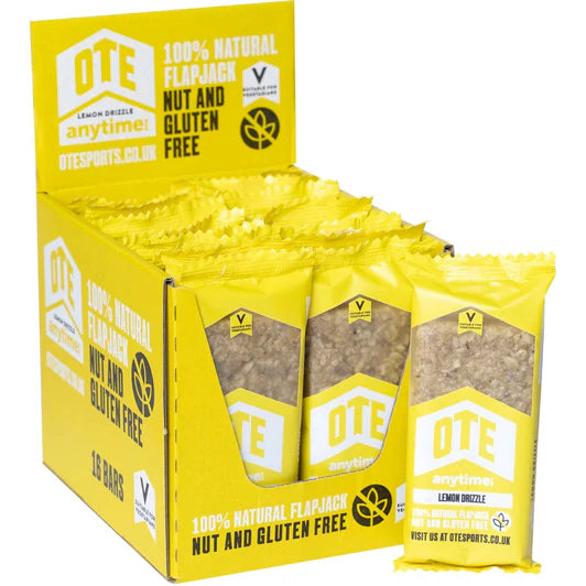 OTE Anytime Bar: 100% Natural Flapjacks (16 x 62g)