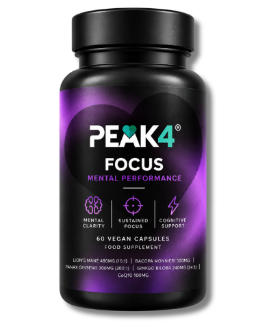PEAK4 Mind capsules, mock-up
