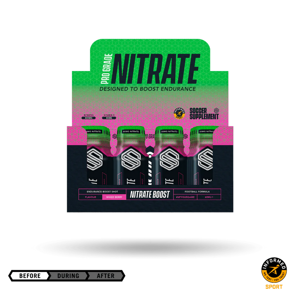 Soccer Supplements: Nitrate Shot (12 x 60ml)